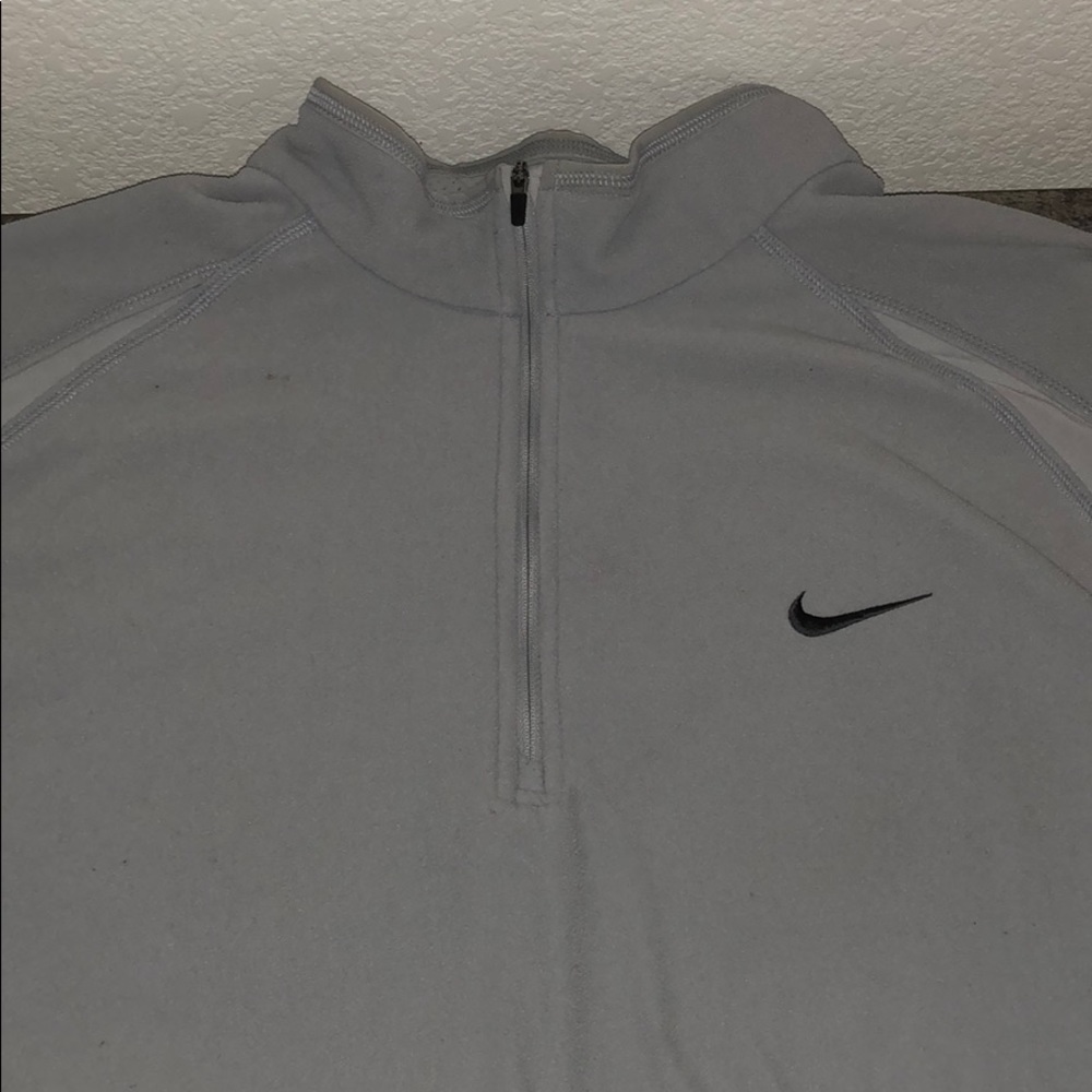 Nike quarter zip pull over
